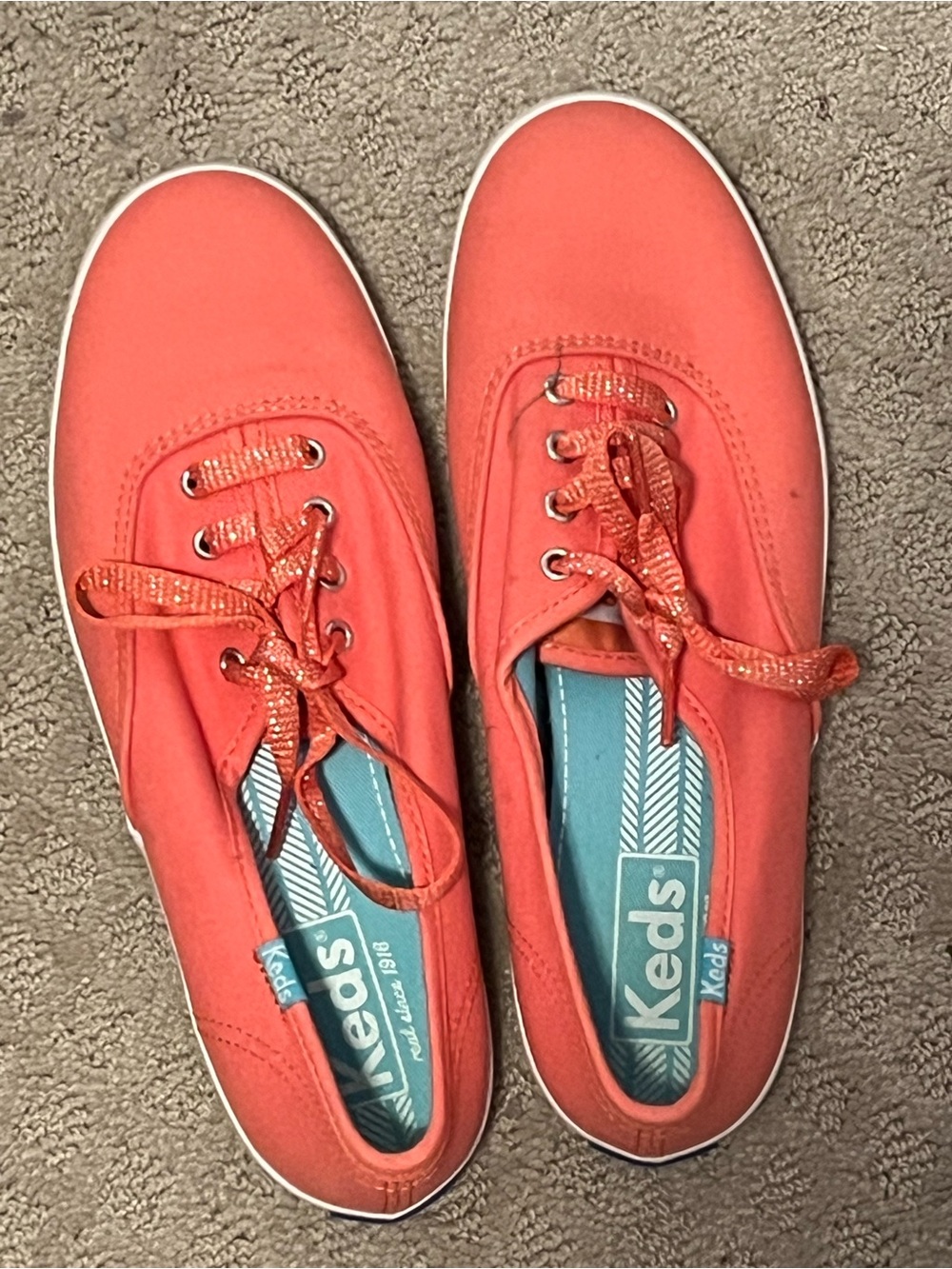 Keds Women's Coral Canvas Lace-Up Sneakers